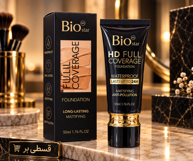کرم پودر فول کاور HD بیو استار مدل Full Coverage