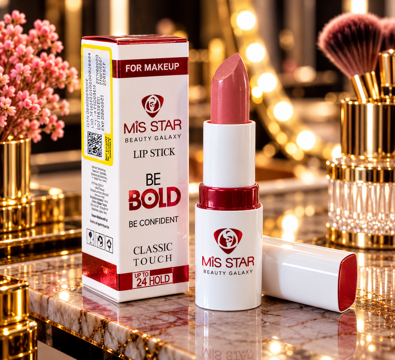 رژ لب میس استار Beauty Galaxy مدل Be Bold