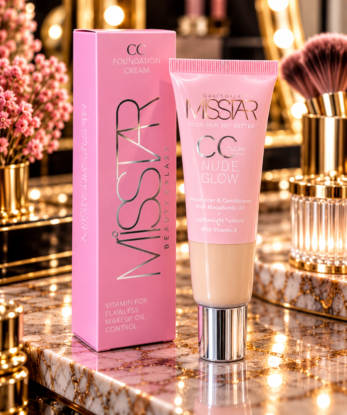 کرم CC میس استار مدل Nude Glow