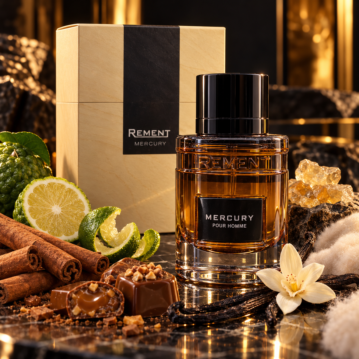 ادوپرفیوم مردانه REMENT Mercury Pour Homme